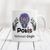 Polislere Özel Tasarımlı Kupa